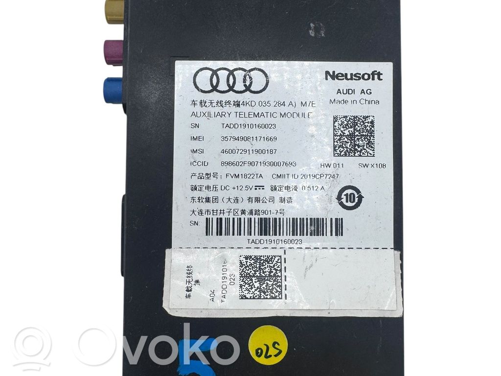 Audi A6 S6 C8 4K Other control units/modules 