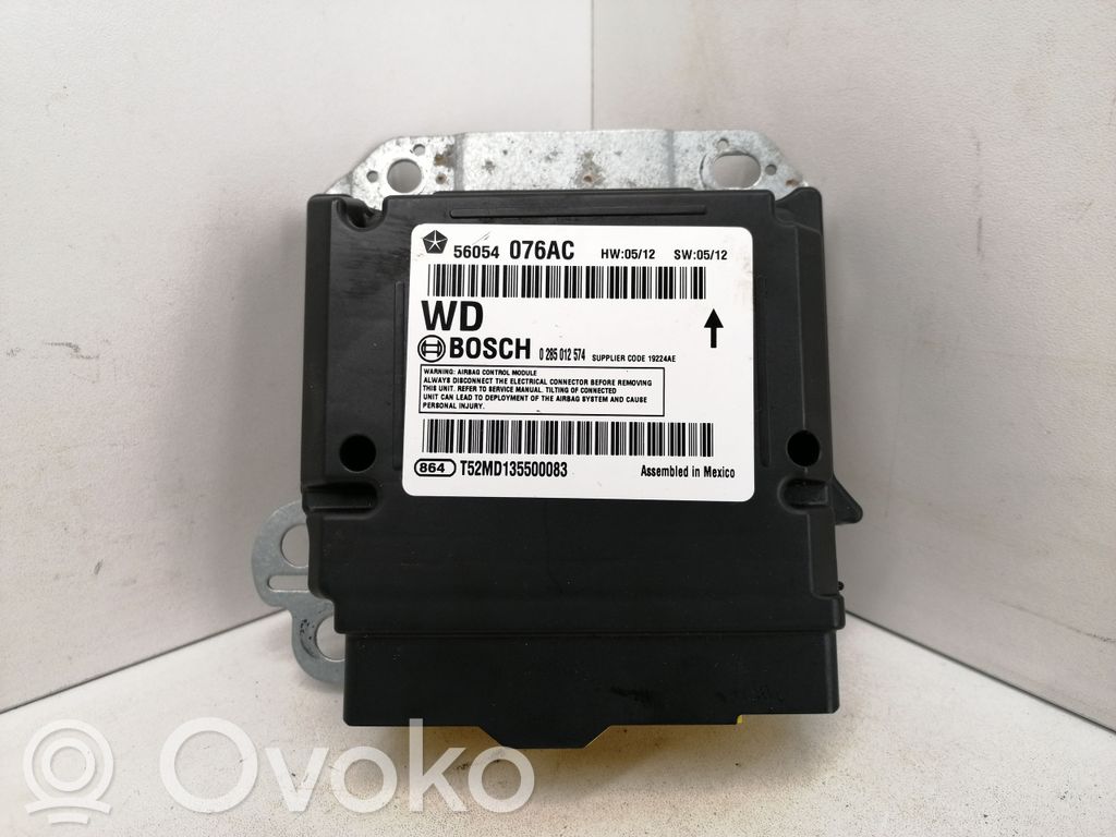 Airbag control unit/module   56054076AC,0285012574