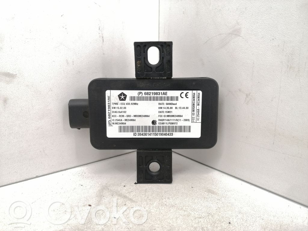 Dodge Durango Tire pressure control unit 