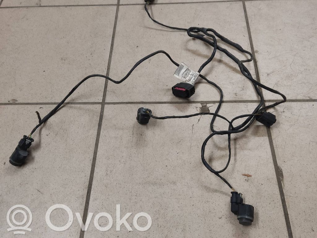 BMW X6 E71 Cableado del sensor de aparcamiento (PDC) 