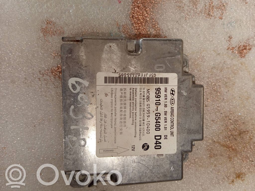 KIA Niro Module de contrôle airbag 