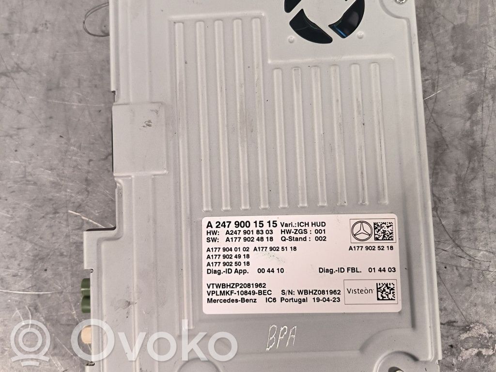 Mercedes-Benz CLA C118 X118 Autres unités de commande / modules 
