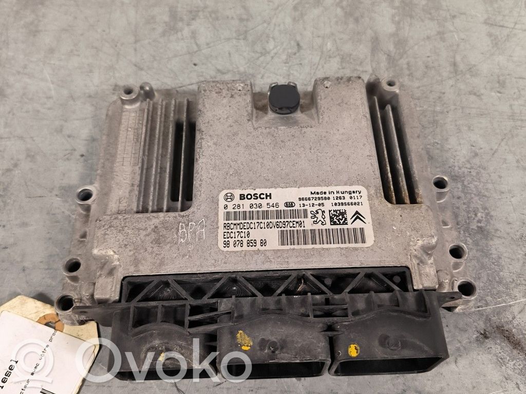 Citroen Jumpy Engine control unit/module 