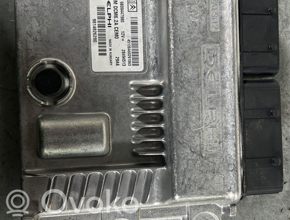 Citroen DS5 Engine control unit/module 