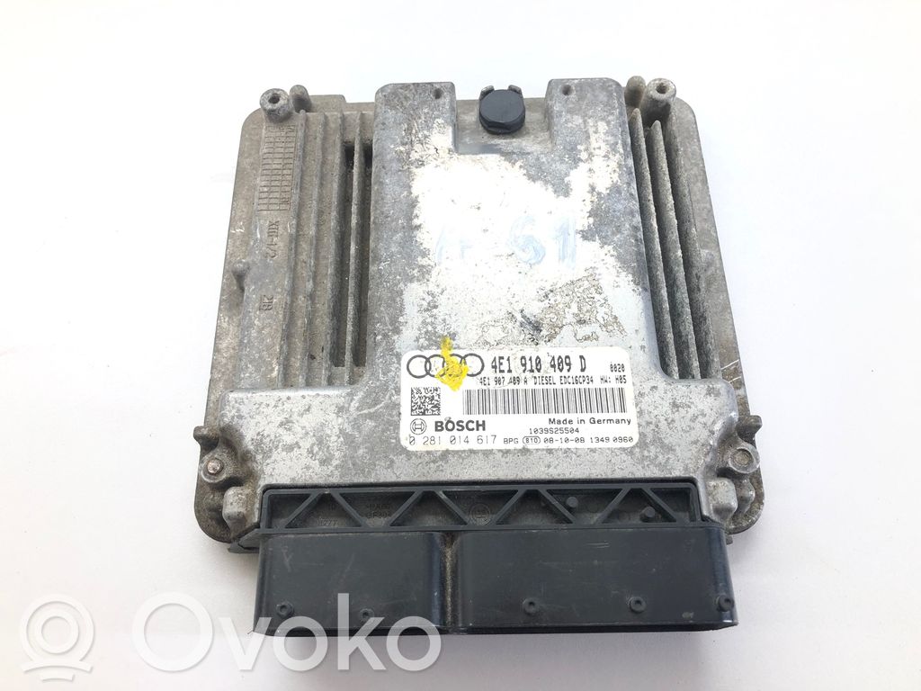 Audi A8 S8 D3 4E Engine control unit/module ECU 