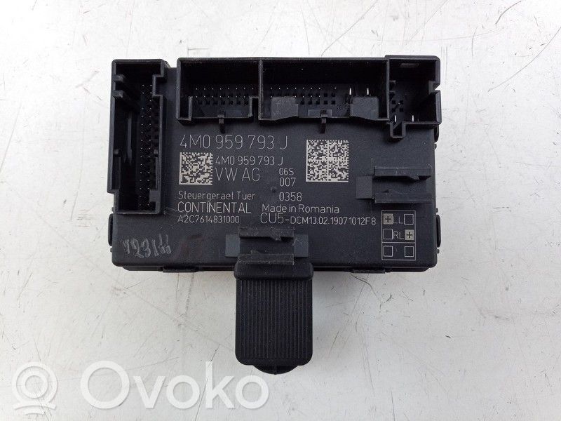 Door central lock control unit/module   4M0959793J,4M0959793J