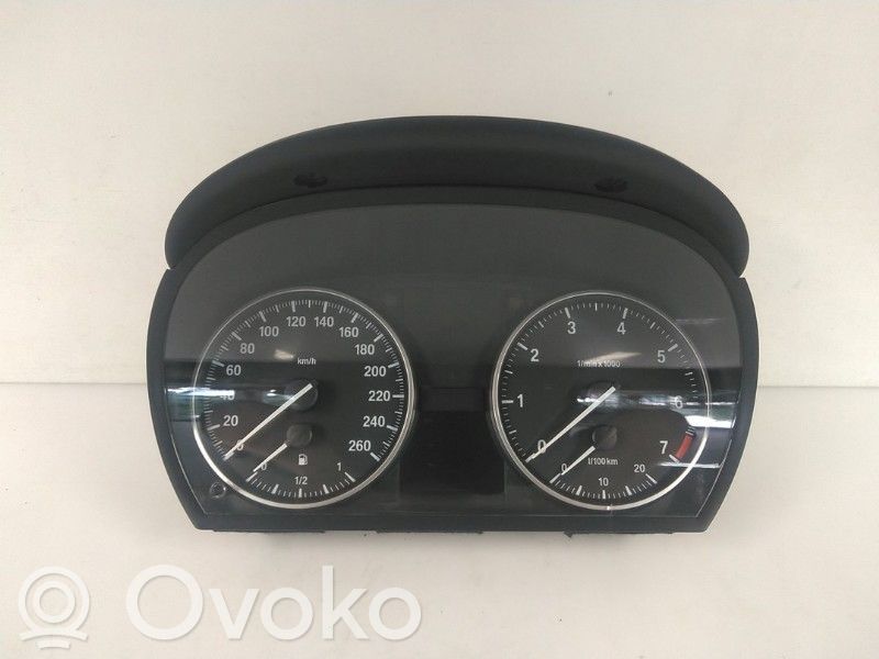 BMW 3 E90 E91 Speedometer (instrument cluster) 