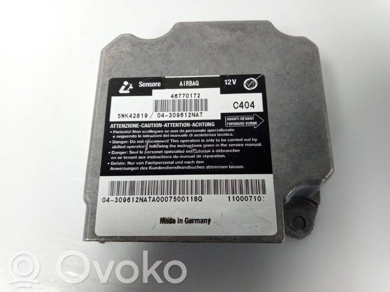 Fiat Marea Airbag control unit/module 