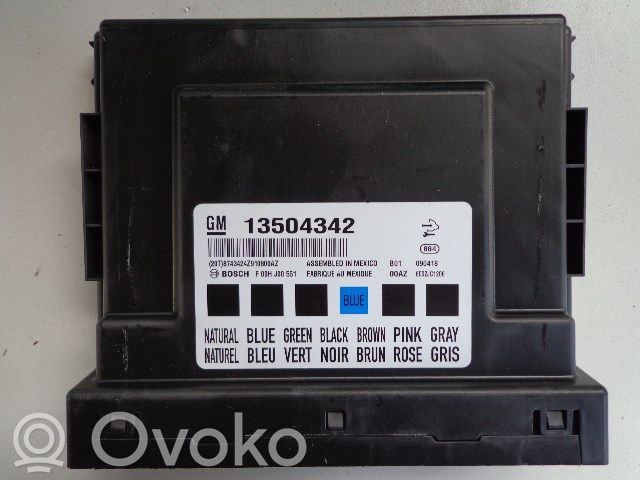 Autres unités de commande / modules   13504342,13504342