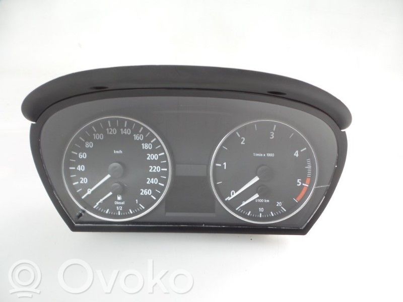BMW 3 E90 E91 Speedometer (instrument cluster) 