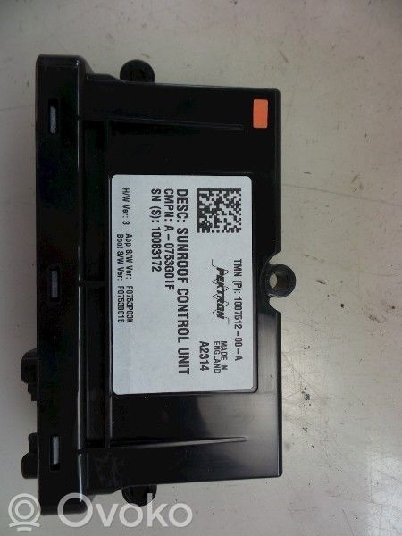Other control units/modules   100751200A,A0753G01F,100751200A,A0753G01F