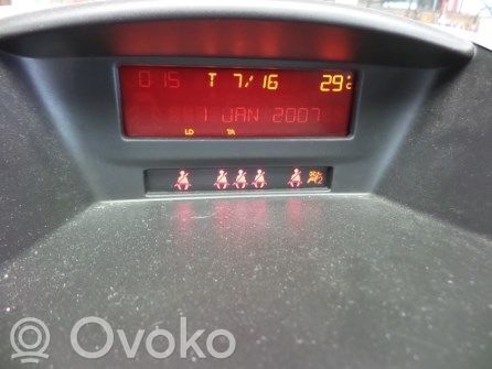 Peugeot 207 Monitor / wyświetlacz / ekran 
