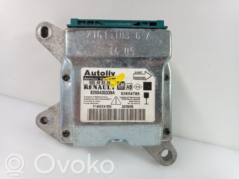 Nissan Primastar Unitate/modul de comandă airbaguri 