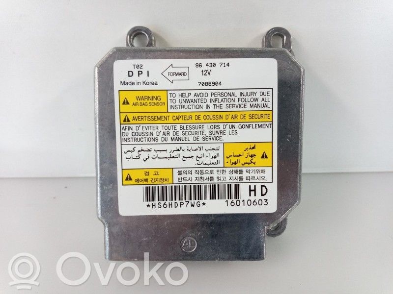Airbag control unit/module   96430714,70088904,70088904,96430714