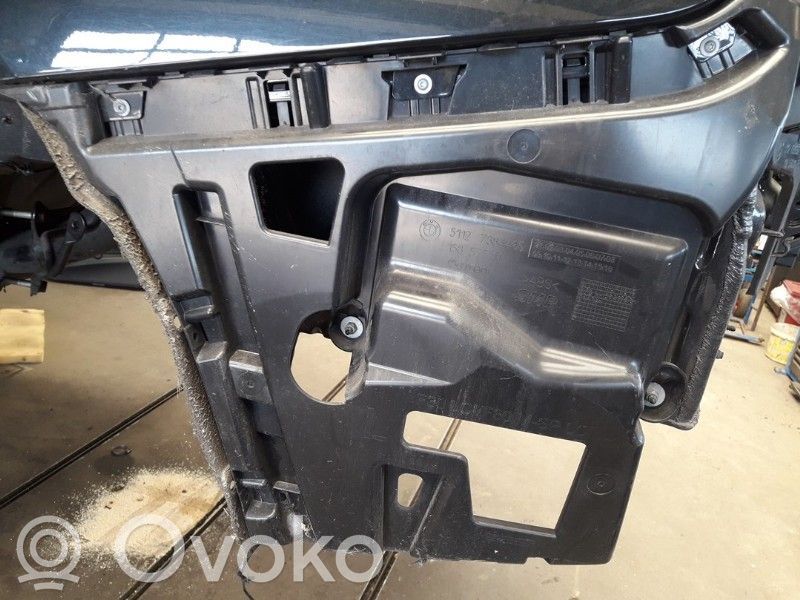 BMW 3 F30 F35 F31 Staffa di rinforzo montaggio del paraurti posteriore 