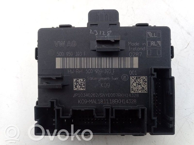 Door central lock control unit/module   5Q0959393F,5Q0959393F