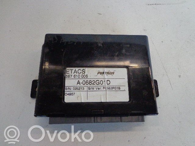 Other control units/modules   587610006,587610006