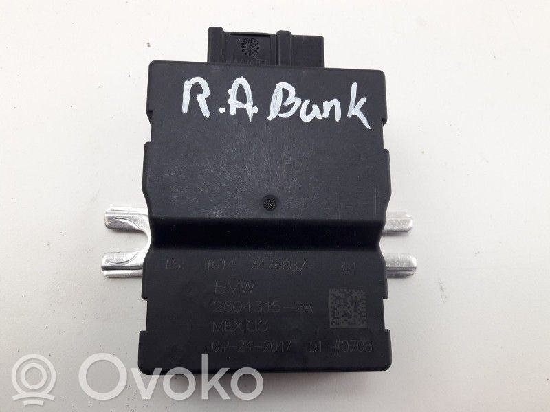 BMW 3 F30 F35 F31 Unitate/modul comandă pompă injecție combustibil 