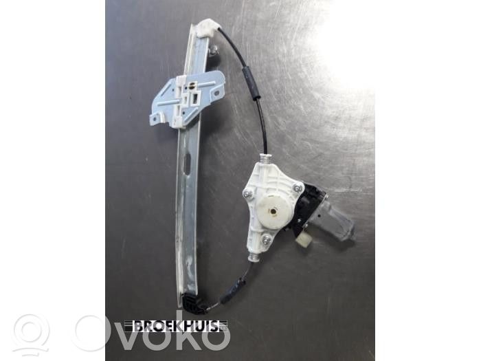 KIA Rio Rear window lifting mechanism without motor 