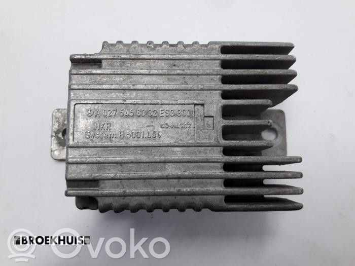 Mercedes-Benz E W210 Module de commande de ventilateur