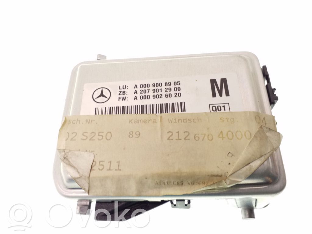 Mercedes-Benz E W212 Kamera szyby przedniej / czołowej 