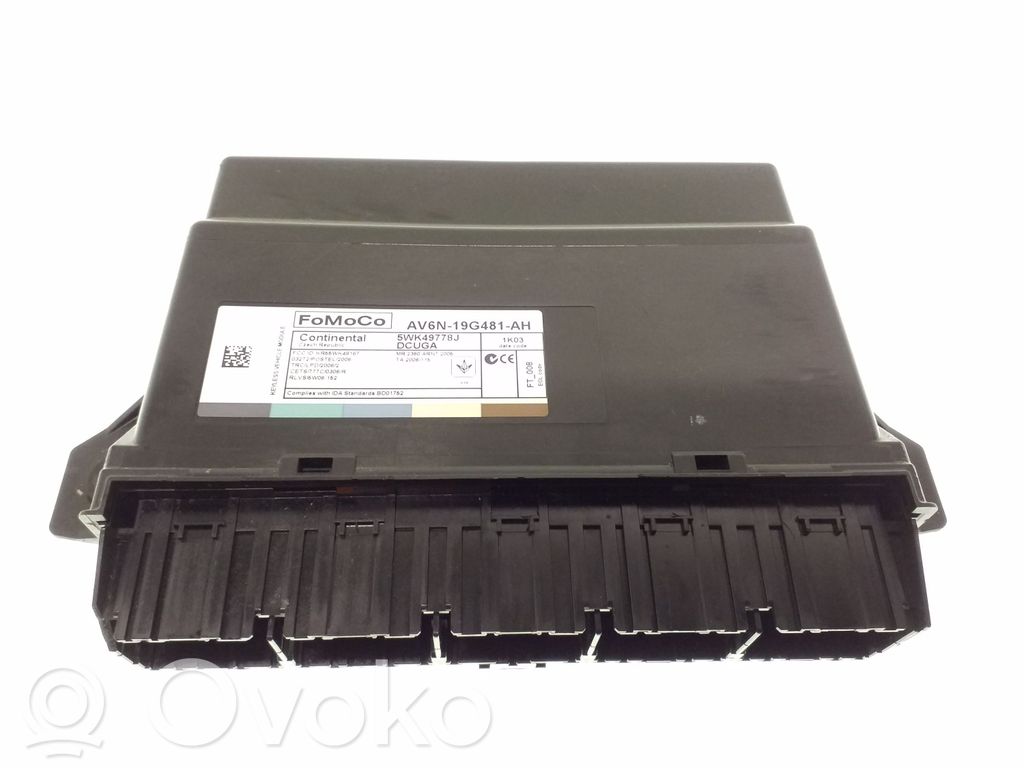 Ford C-MAX II Comfort/convenience module 