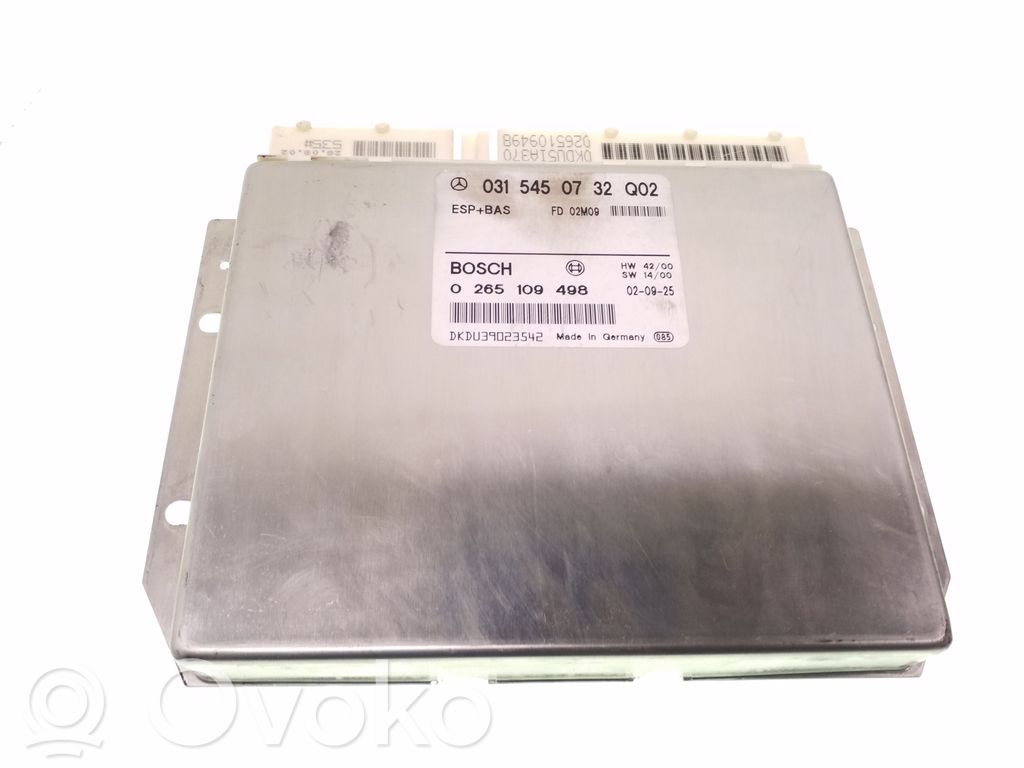 Mercedes-Benz E W210 ABS control unit/module 