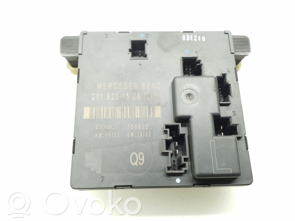 Mercedes-Benz E W211 Door control unit/module 