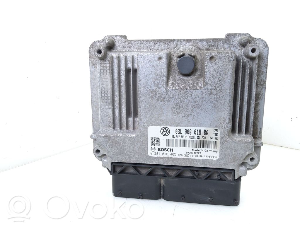 Volkswagen Golf VI Engine control unit/module 