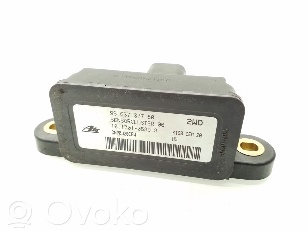 Citroen C3 ESP acceleration yaw rate sensor 