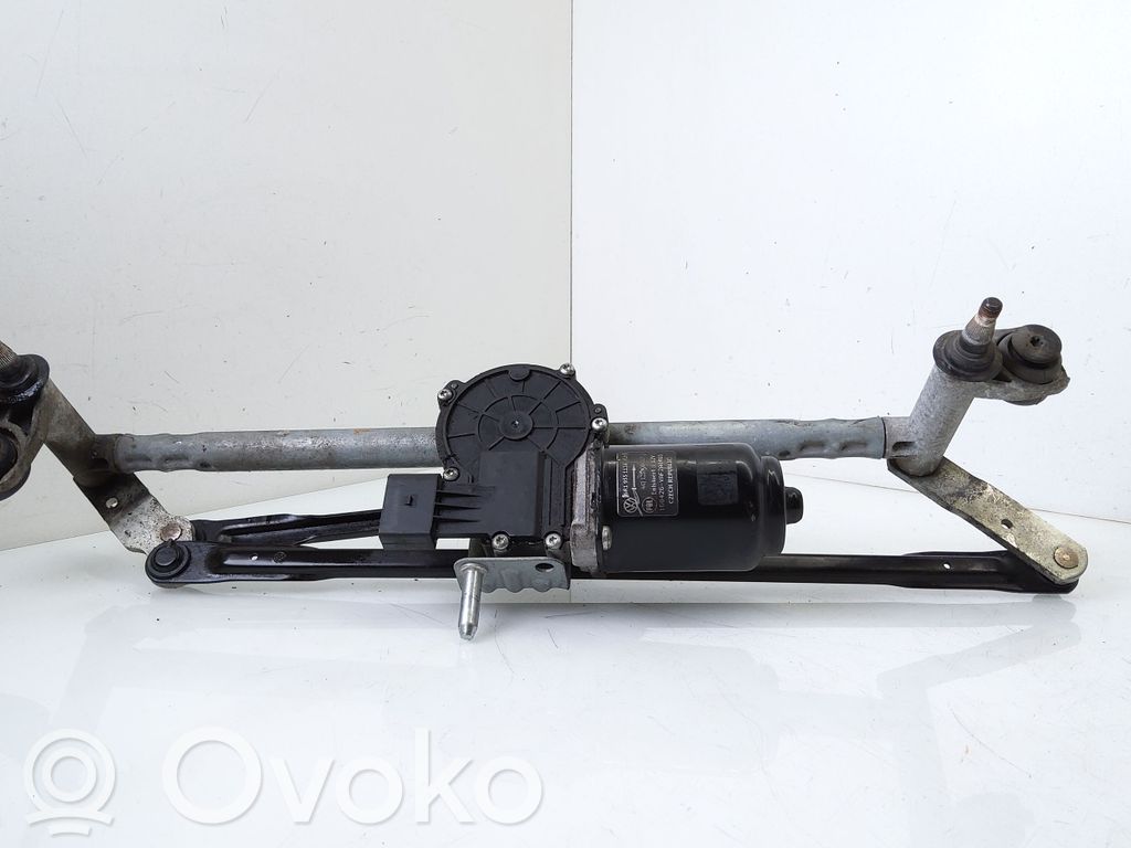 Volkswagen Polo V 6R Mechanizm i silniczek wycieraczek szyby przedniej / czołowej 