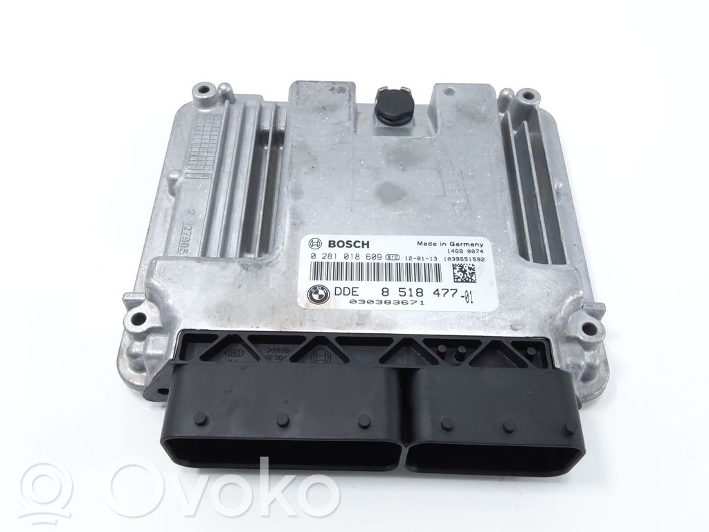 BMW 5 F10 F11 Engine control unit/module 