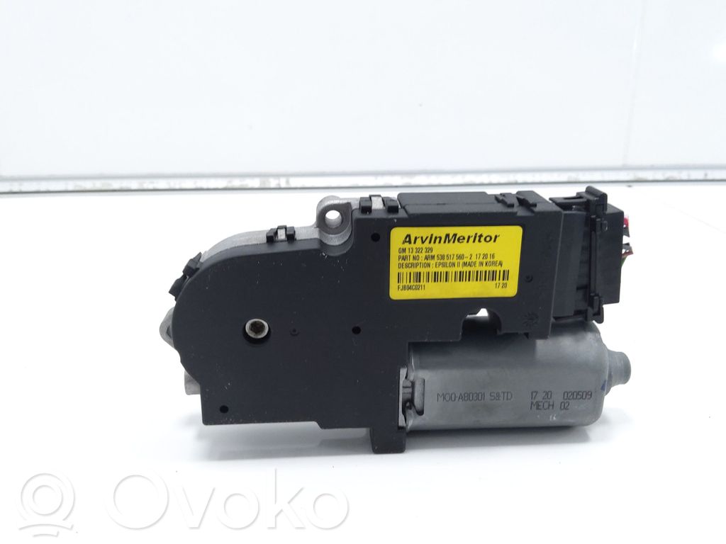 Opel Astra J Etuoven ikkunan nostomoottori 