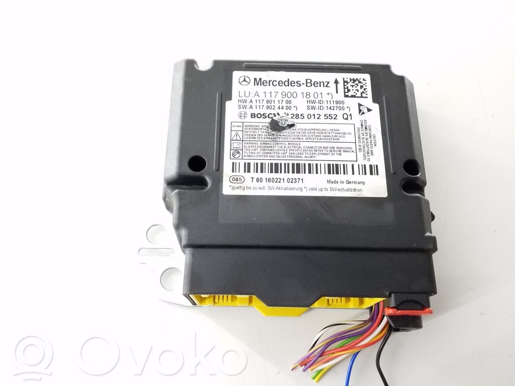 Mercedes-Benz A W176 Airbag control unit/module 
