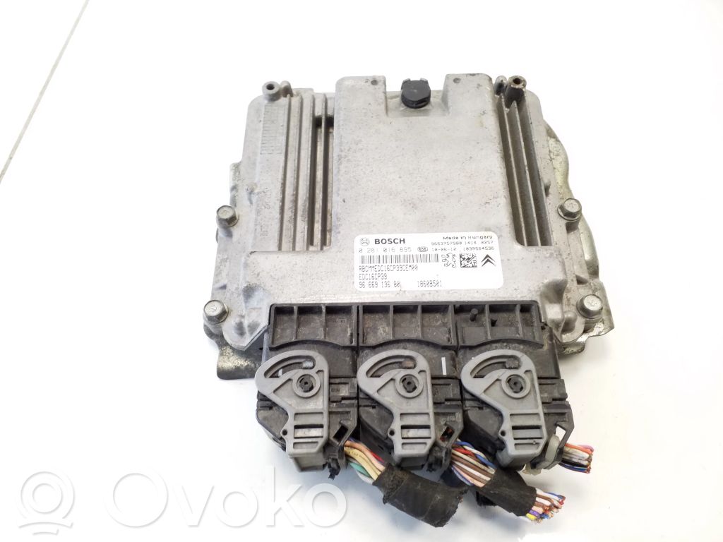 Citroen C-Crosser Engine control unit/module 