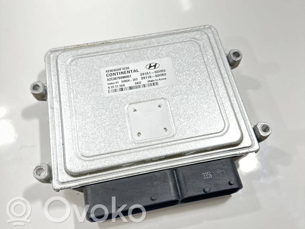Hyundai Ioniq Engine control unit/module 