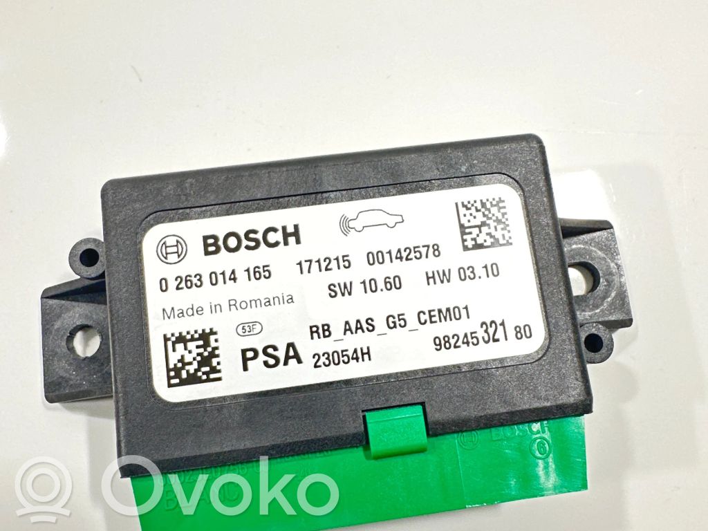 Opel Grandland X Pysäköintitutkan (PCD) ohjainlaite/moduuli 