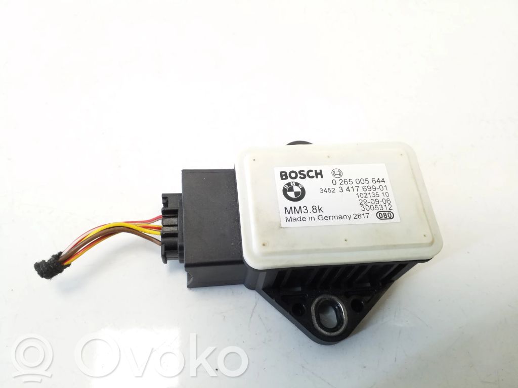 BMW X3 E83 ESP acceleration yaw rate sensor 