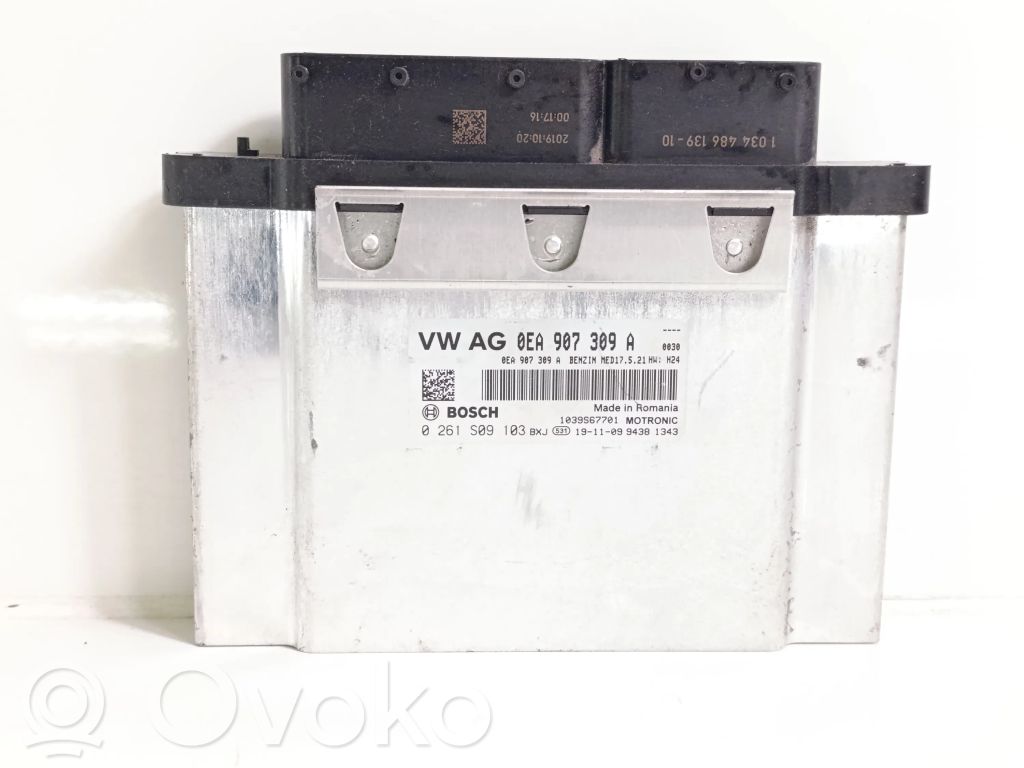Engine control unit/module   0EA907309A,0261S09103