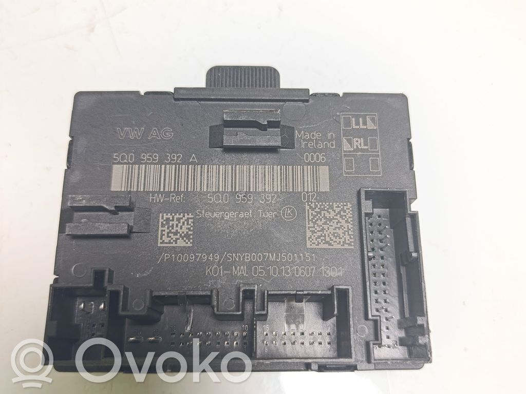 Audi A3 S3 8V Unité de commande module de porte 
