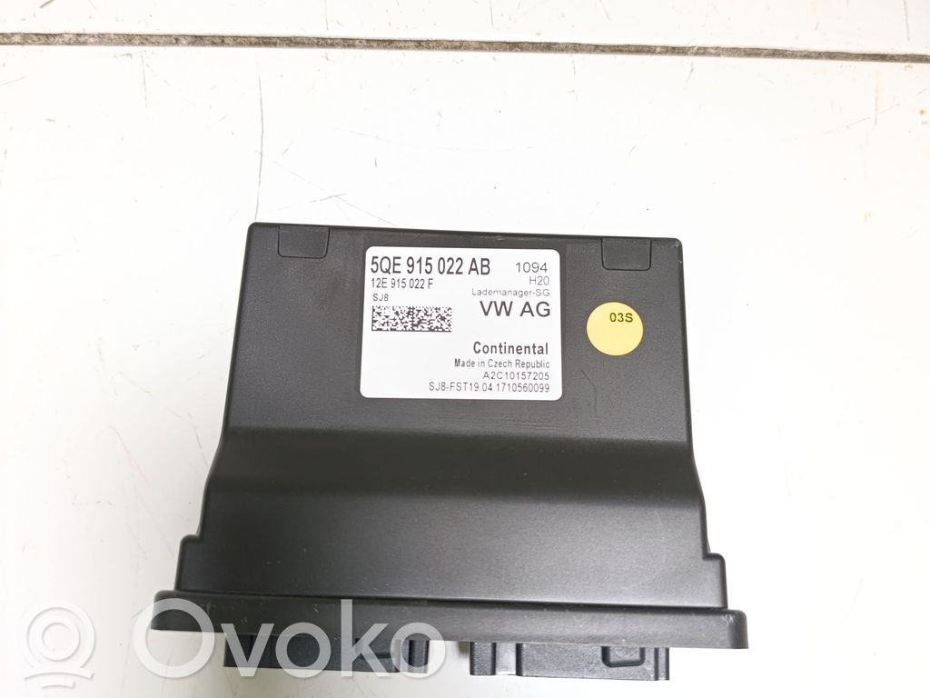Volkswagen e-Golf Other control units/modules 