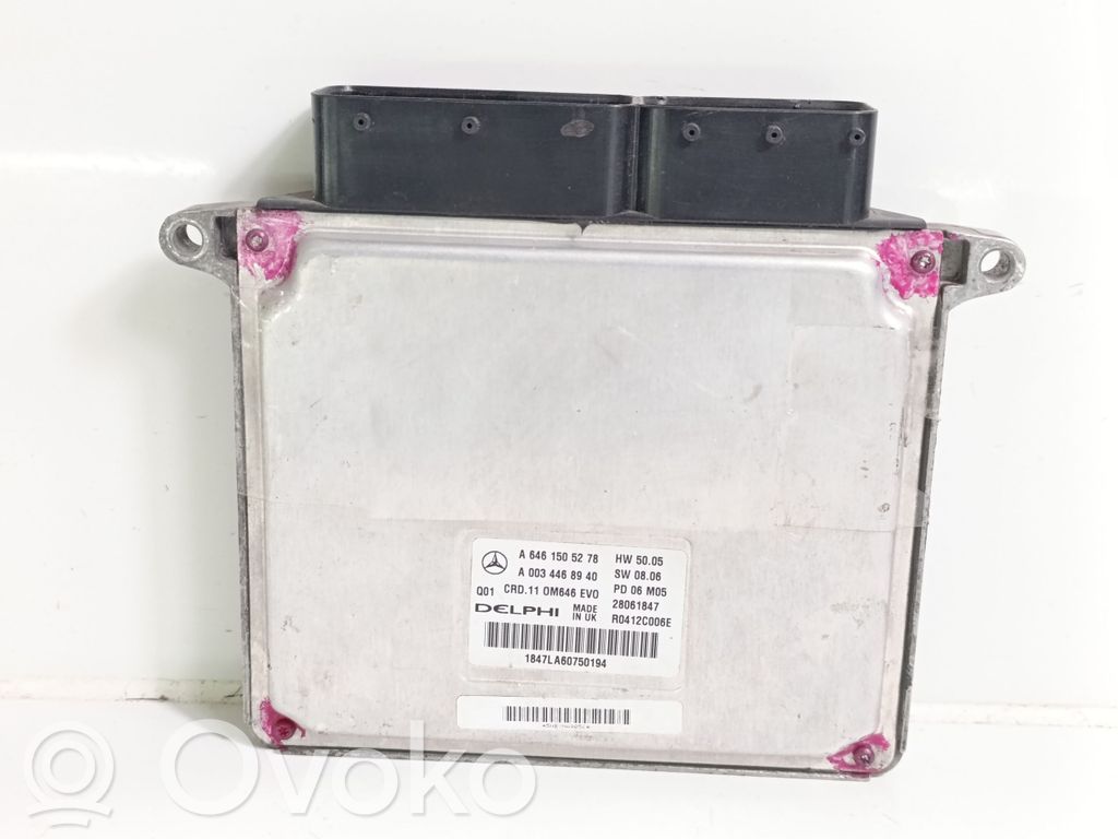 Mercedes-Benz E W211 Engine control unit/module 