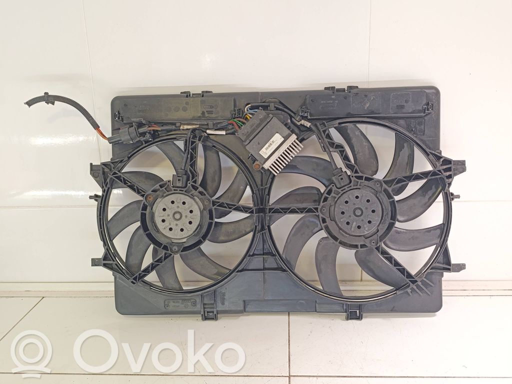 Audi A4 S4 B8 8K Elektrinis radiatorių ventiliatorius 