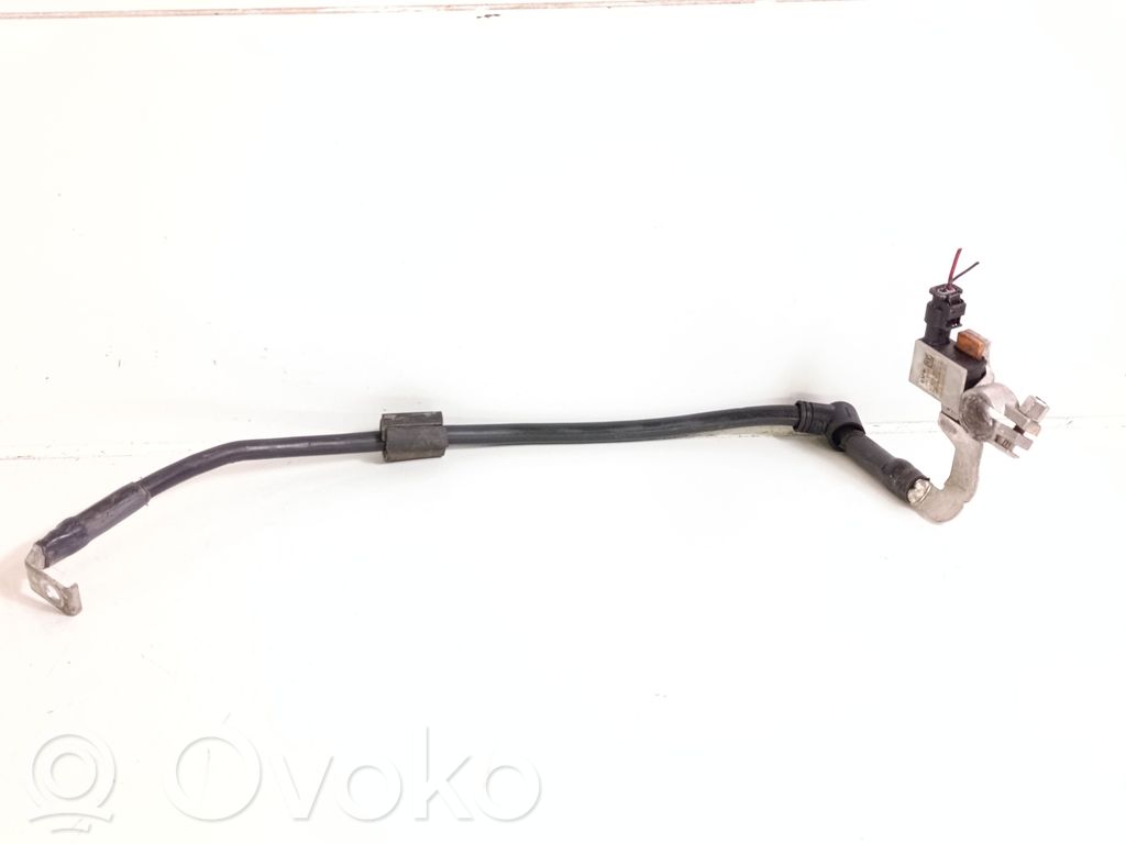 BMW 3 F30 F35 F31 Minus / Klema / Przewód akumulatora 