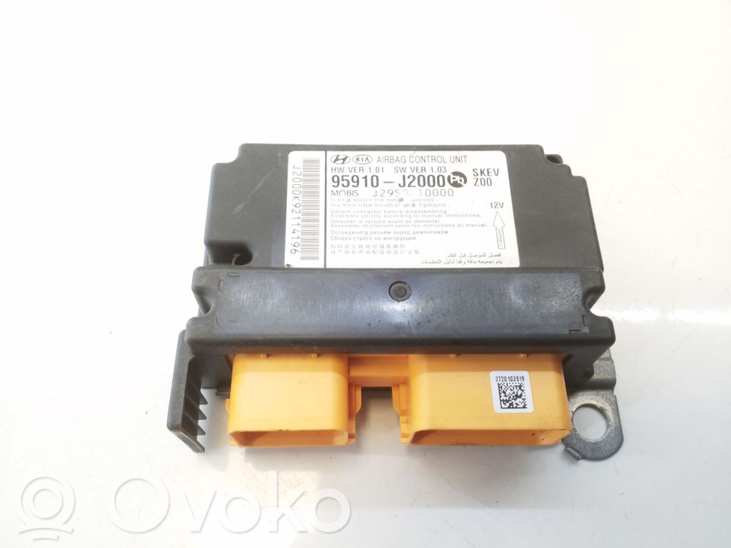 KIA Soul Airbag control unit/module 