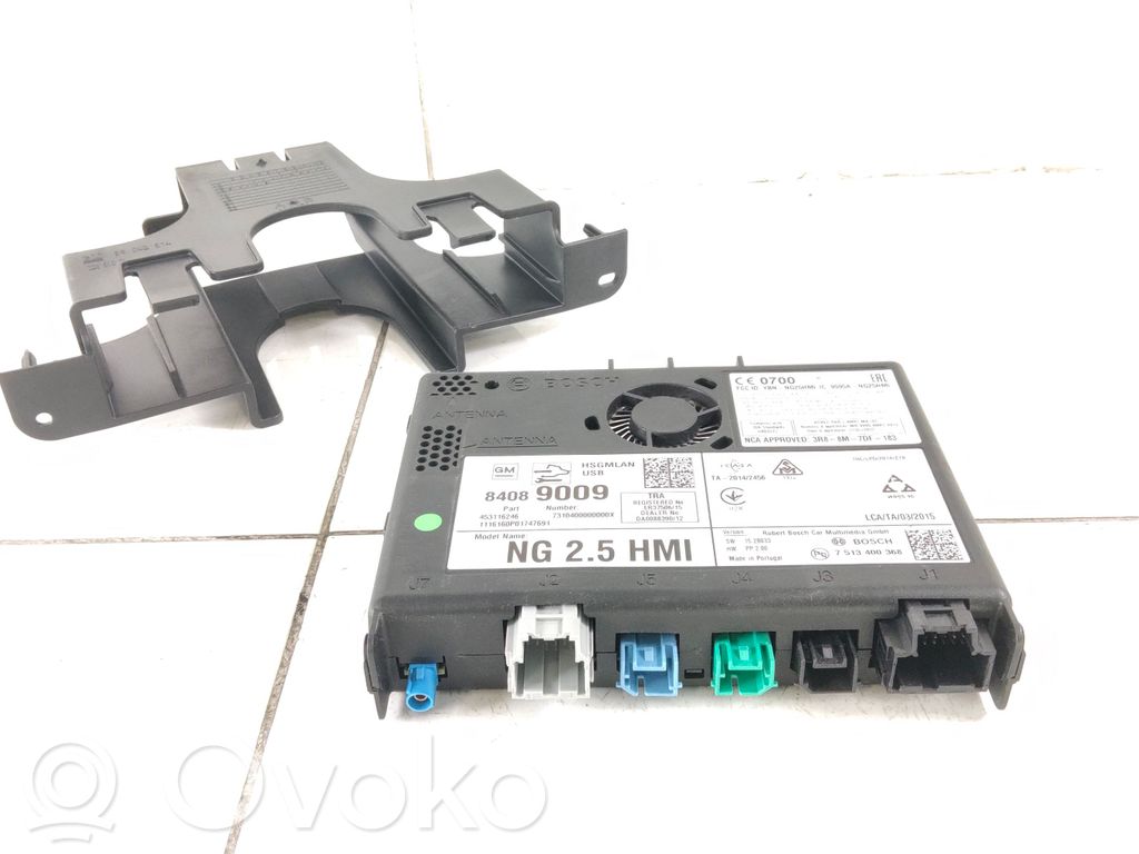 Opel Astra K GPS navigation control unit/module 