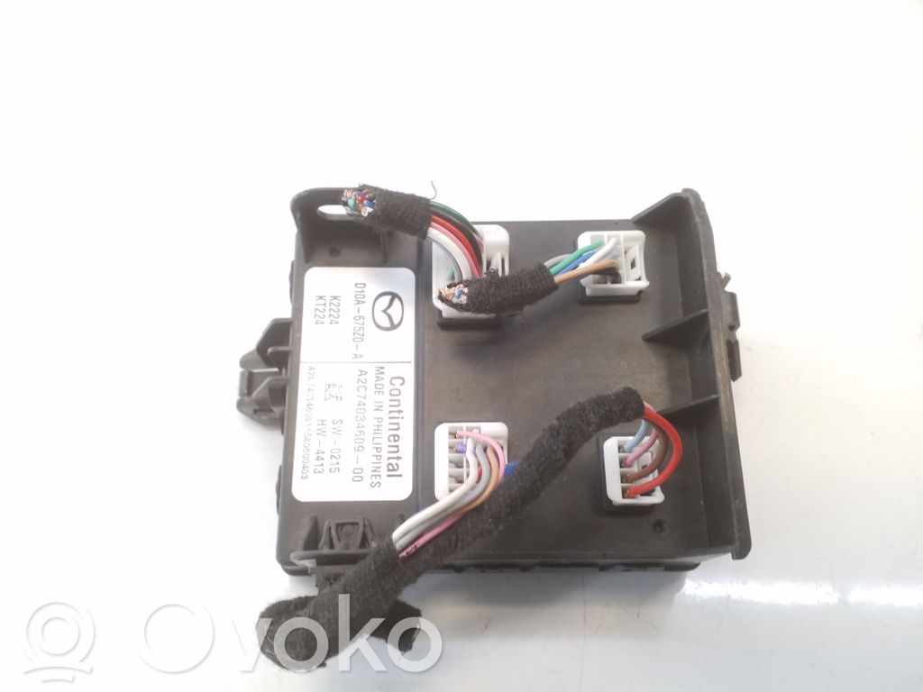 Mazda CX-3 Other control units/modules 