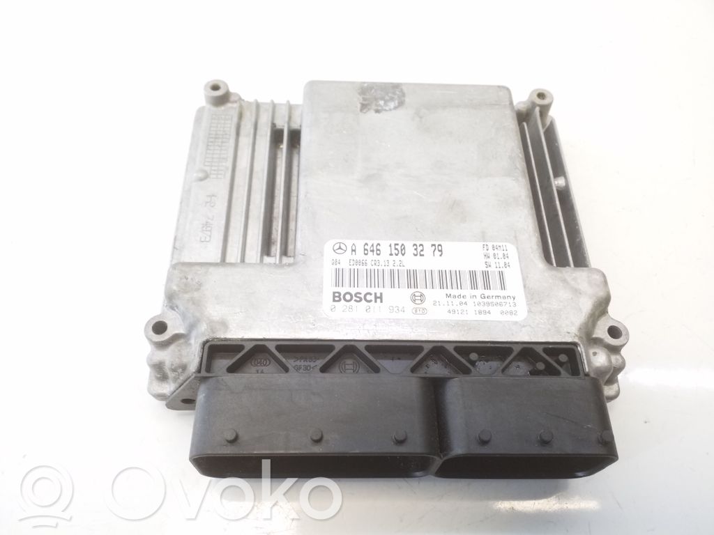 Mercedes-Benz C W203 Unitate/modul de control motor 