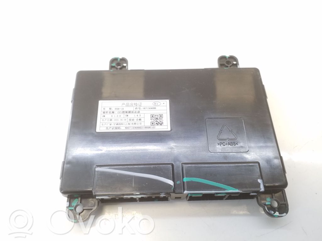 Alte unități/module de control   H071504006