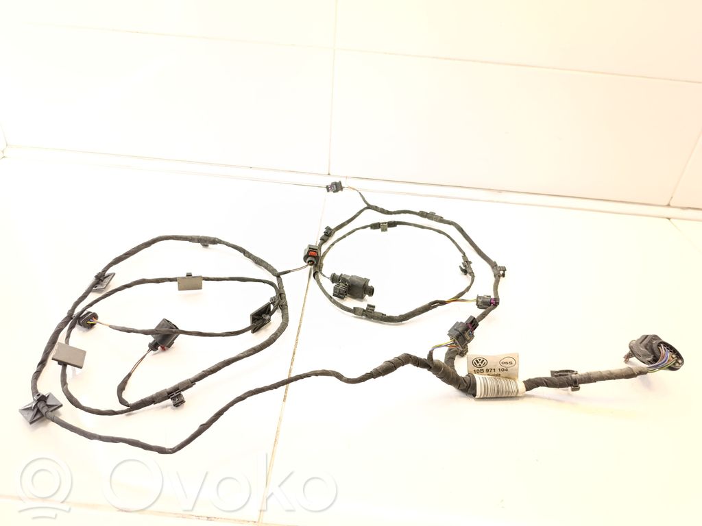 Volkswagen ID.3 Cableado del sensor de aparcamiento (PDC) 